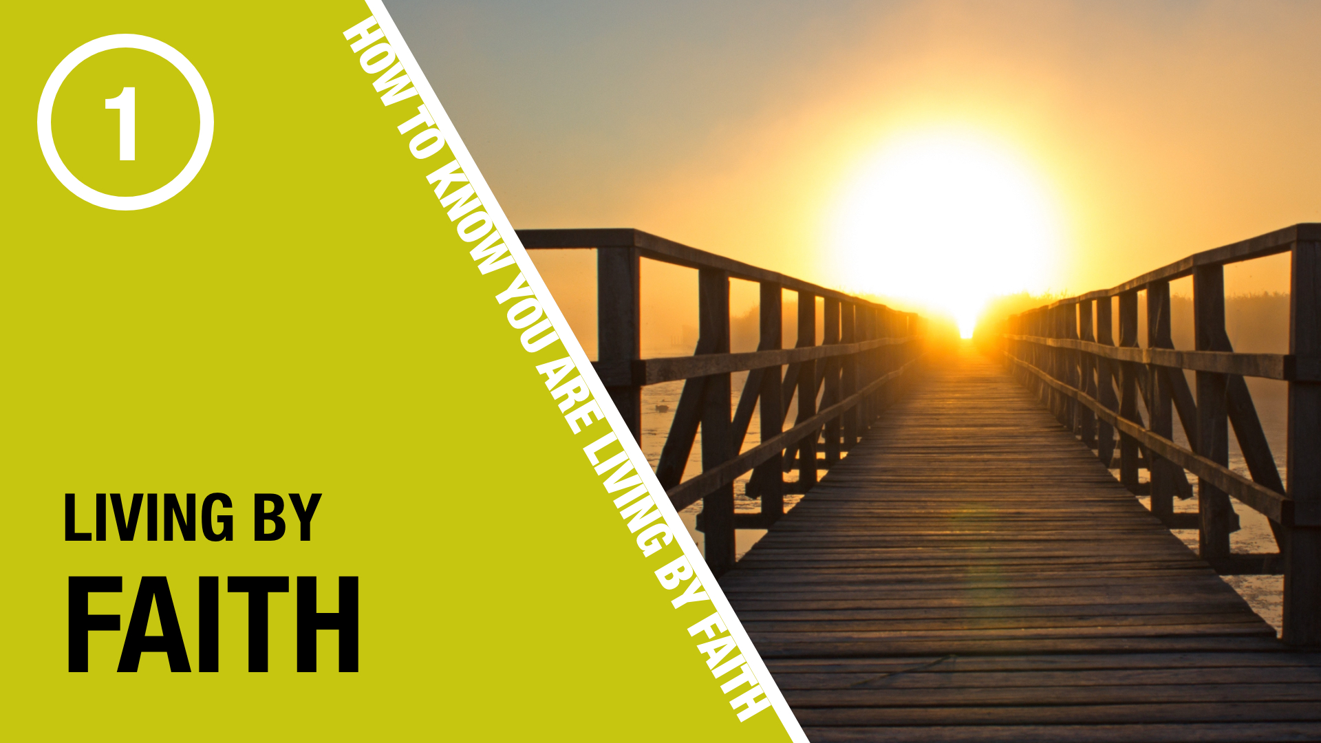 Living By Faith (pt1) Cornerstone Gospel Church